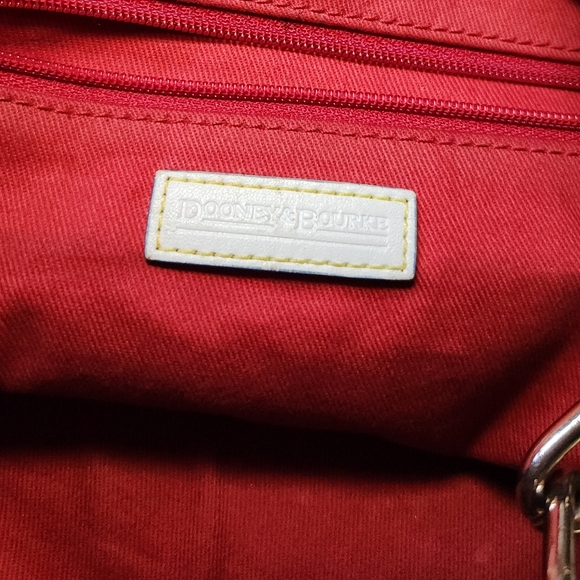 Vintage Y2K Dooney and Bourke Graffiti Splash Paint Denim Shoulder Bag Purse - Picture 14 of 15